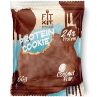 FIT KIT Protein cookie 40 Гр Кокосовый флан