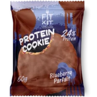 FIT KIT Protein cookie 40 Гр Черничное парфе