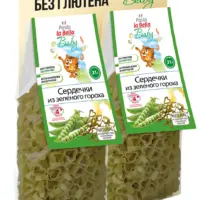Pasta la Bella Baby Сердечки из гороха 250 гр.