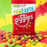 YUMEARTH Giggles Органические фруктовые драже 40гр